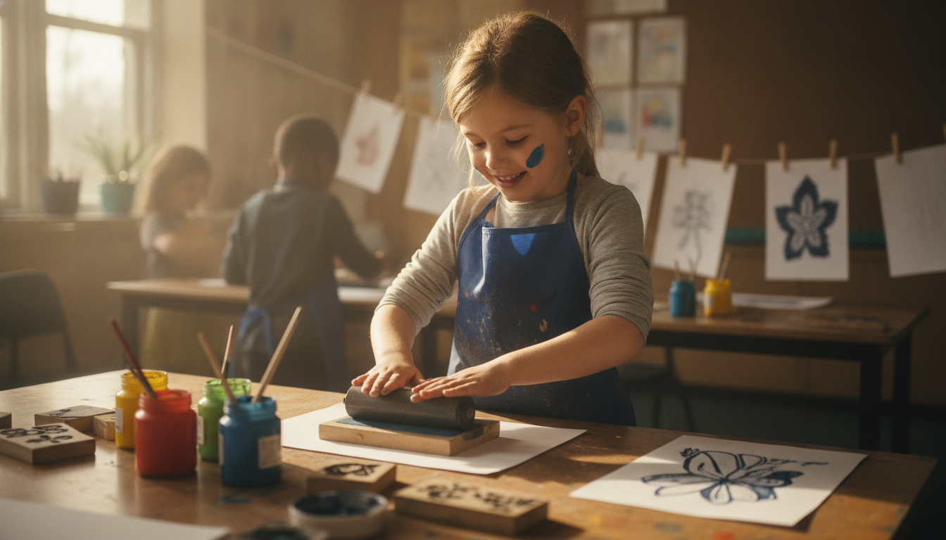 Primary school art club