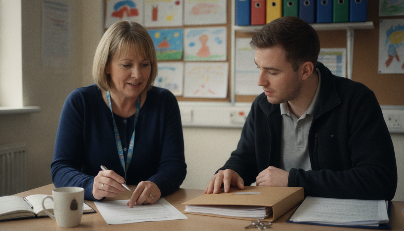Meeting a school business manager
