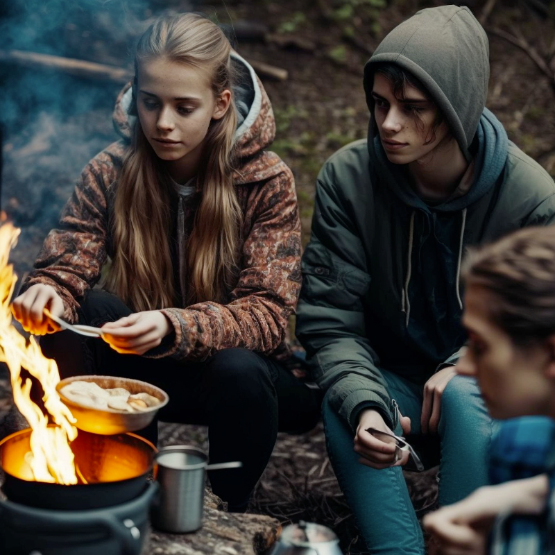 Forest School Outdoor Learning Idea: Fire Building and Cooking