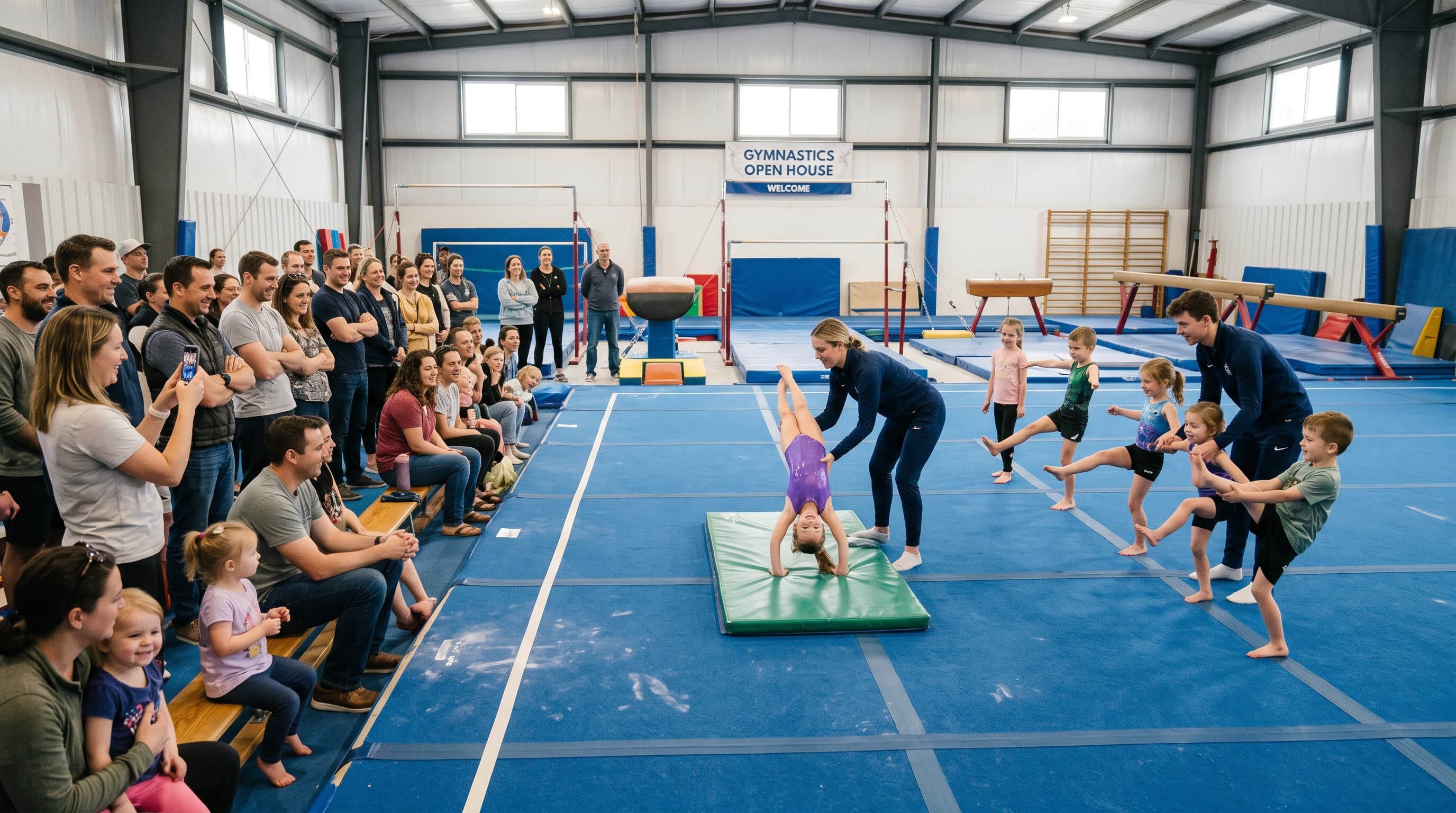 Gymnastics open house