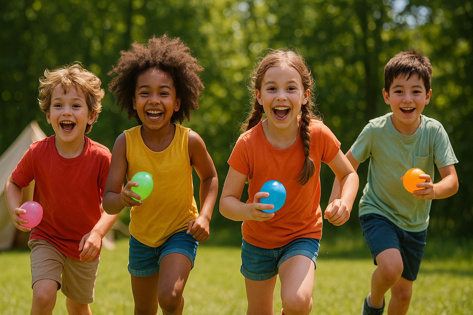 Summer camp activity ideas - outdoor