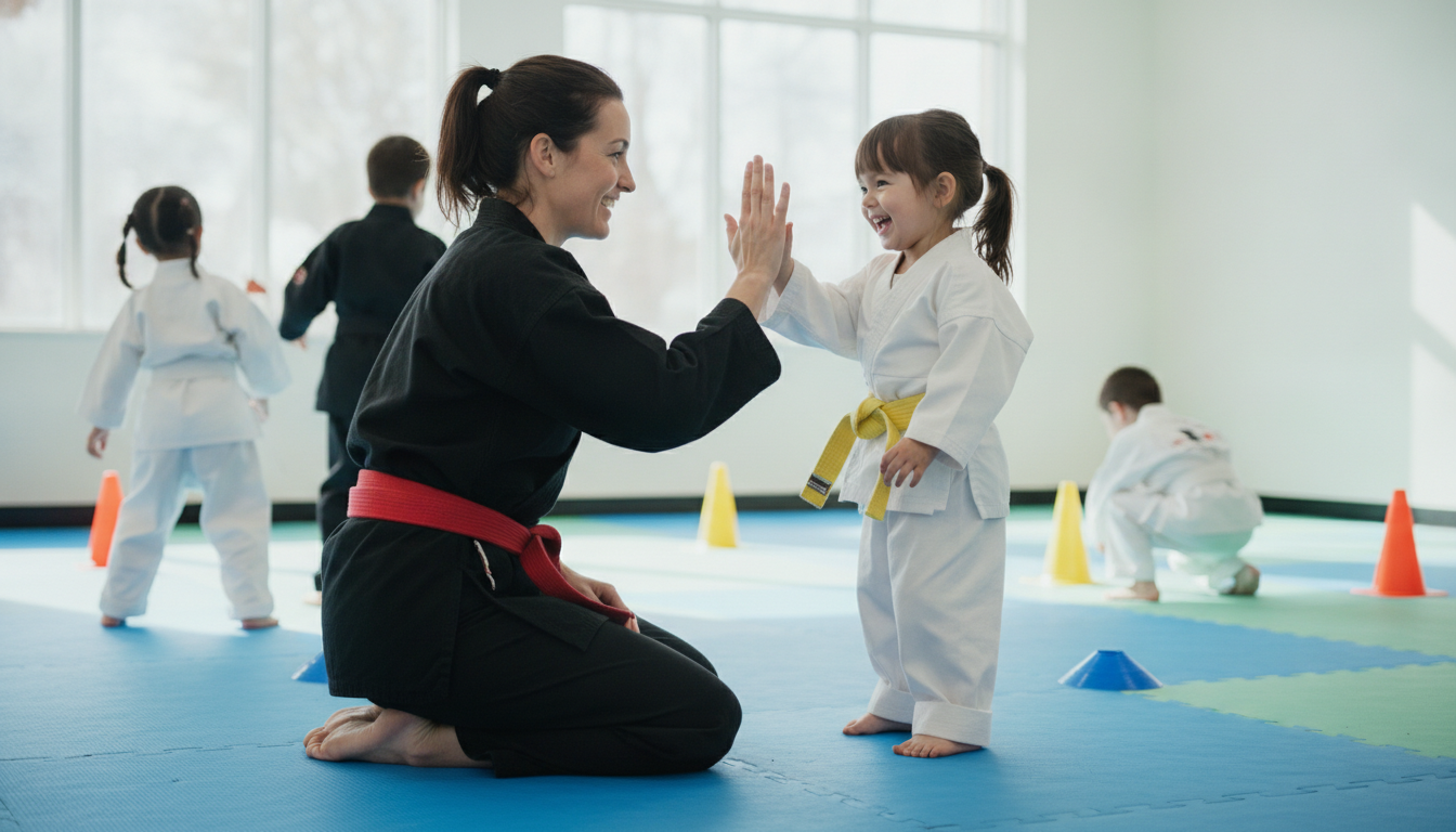 Kids martial arts class