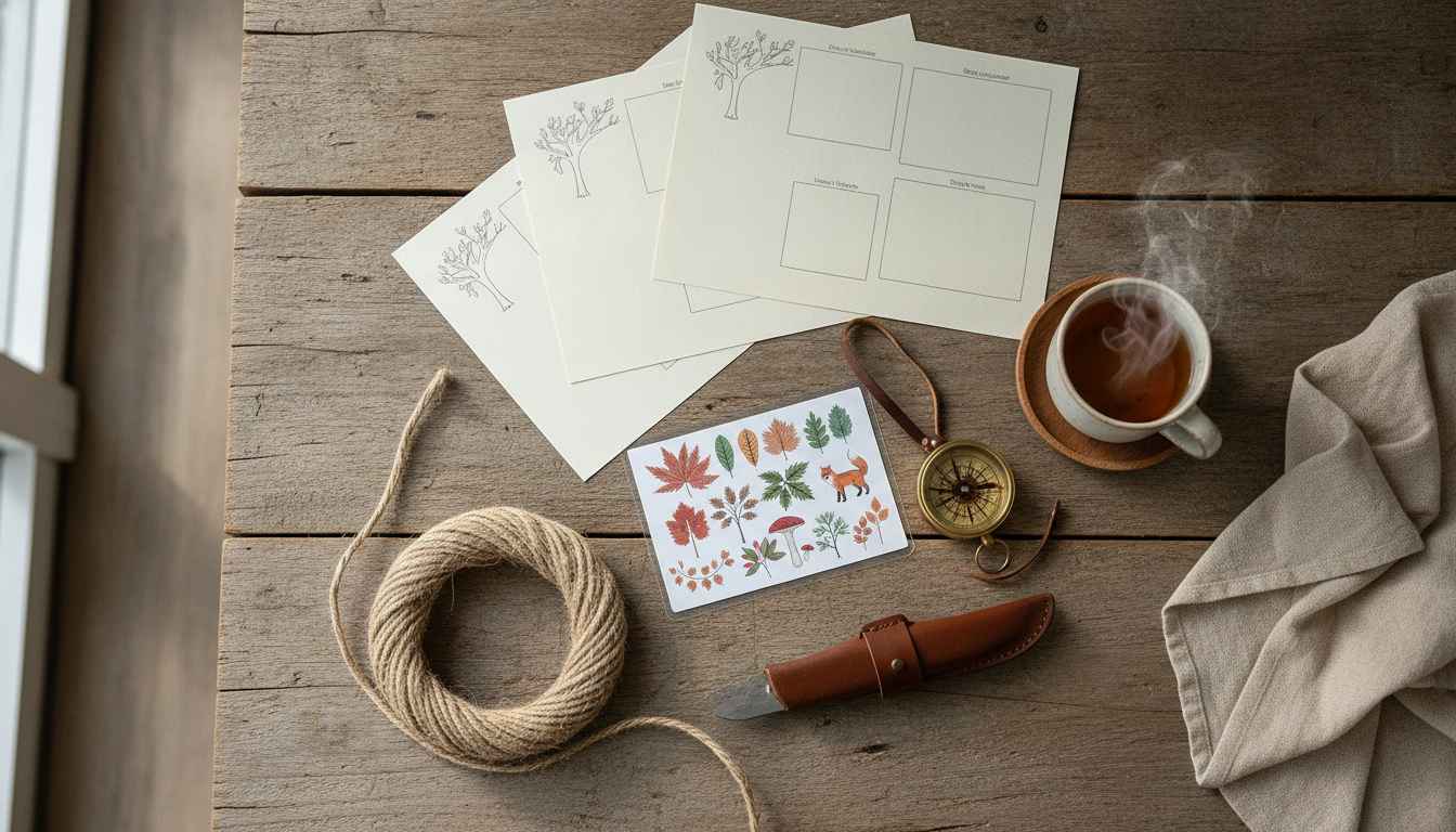 Planning a forest school session