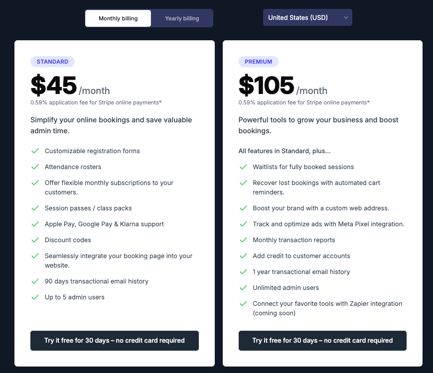 Pembee pricing