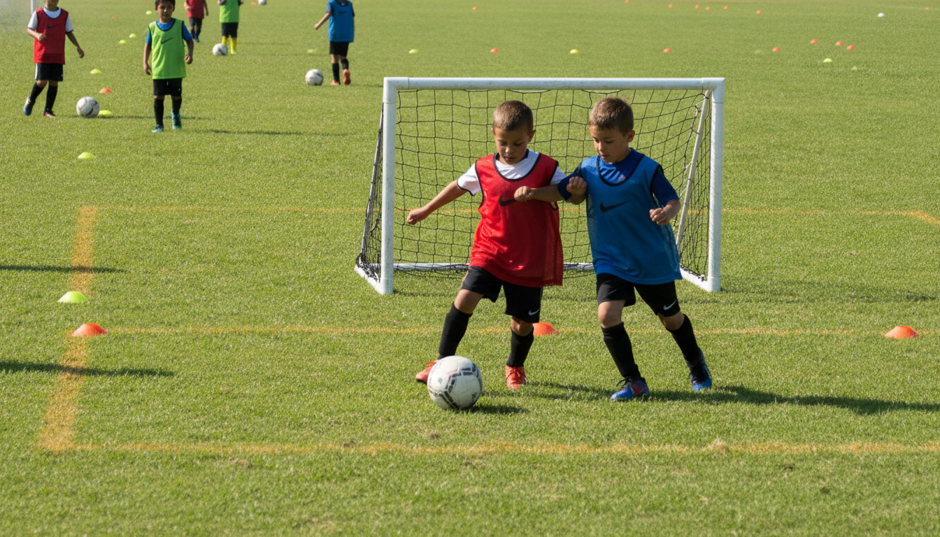 Small-sided soccer game