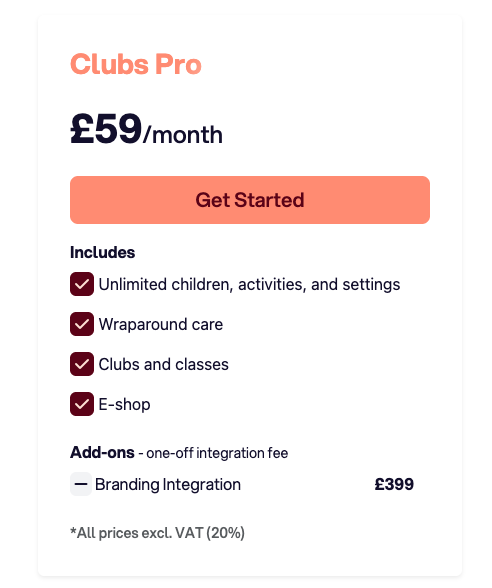 Magicbooking Pricing