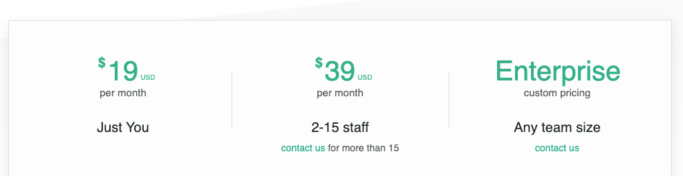 Schedulista Pricing