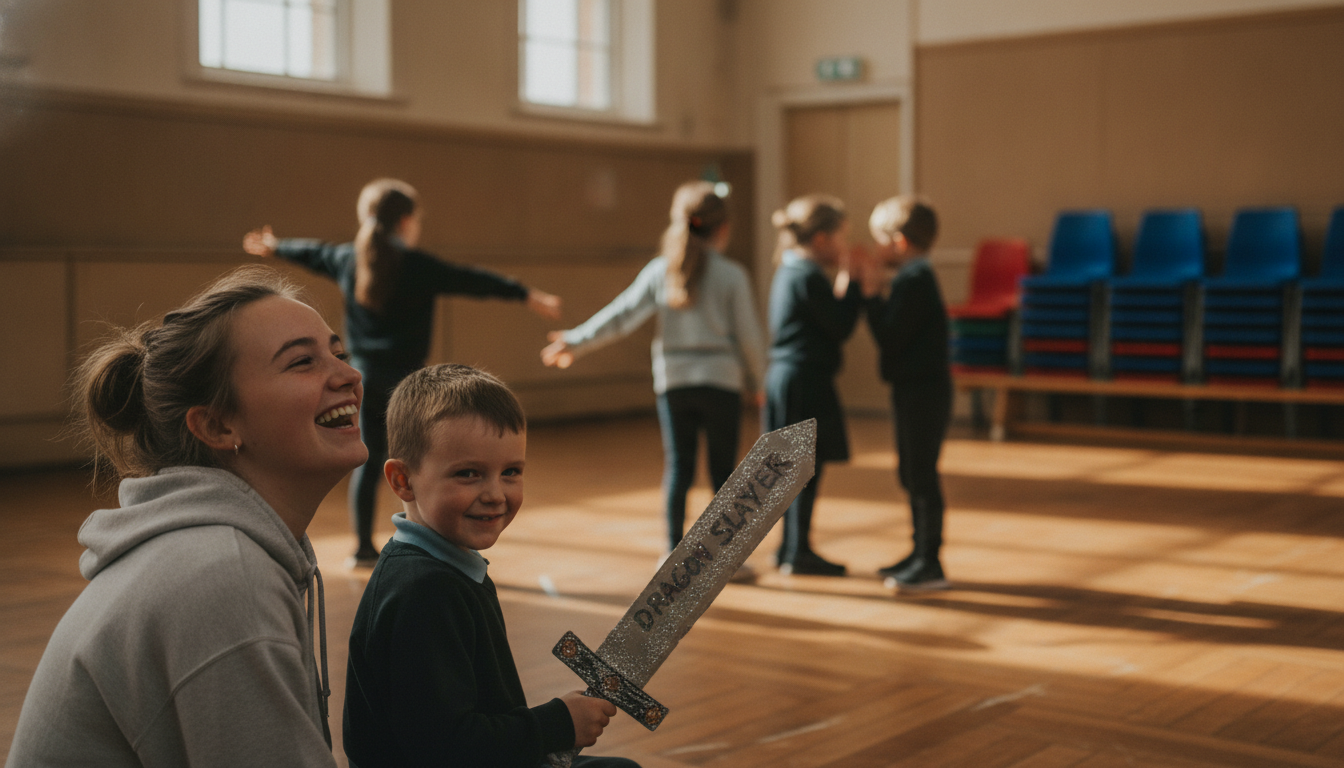 Activity club rehearsal