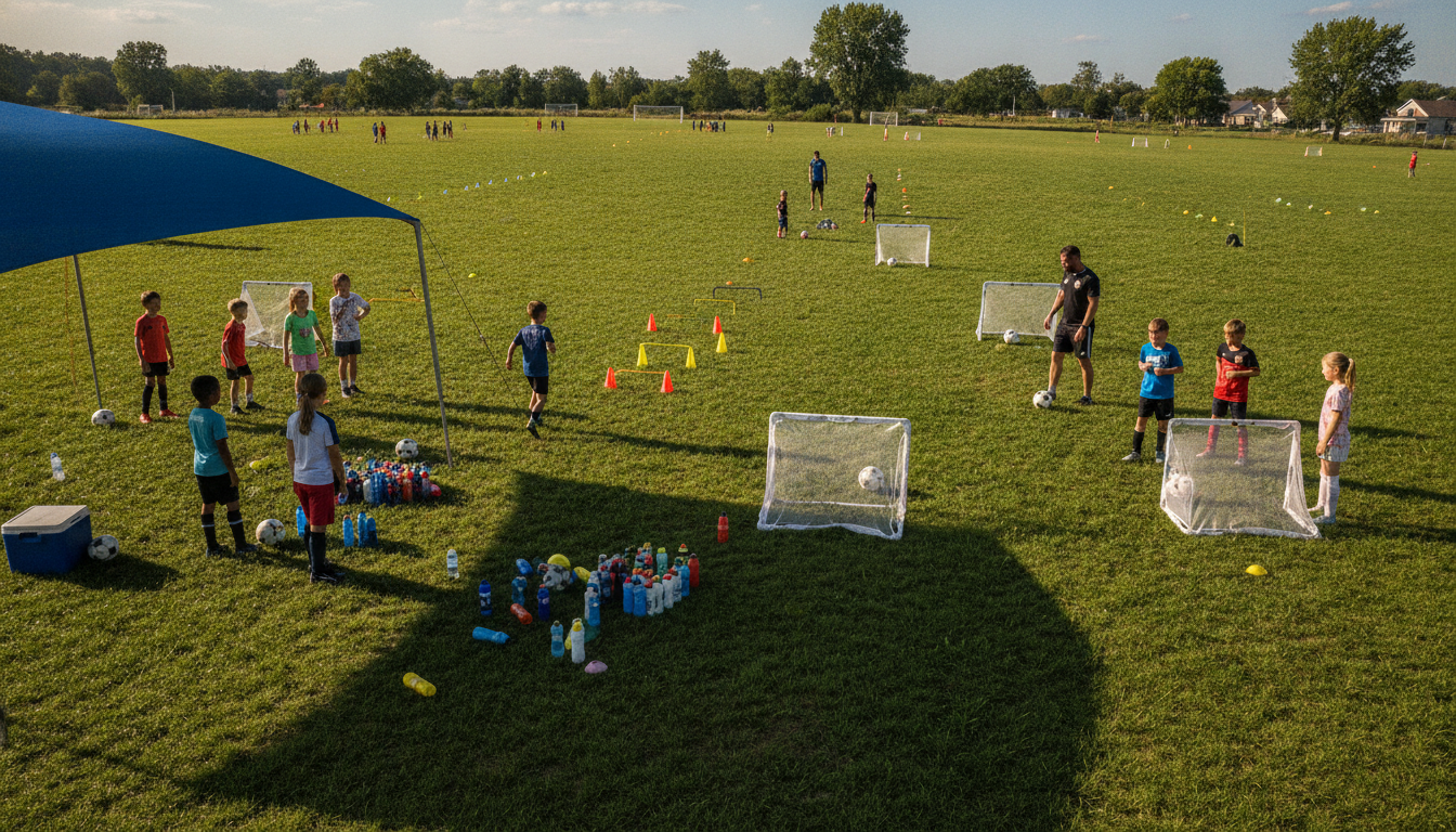 Holiday camp session