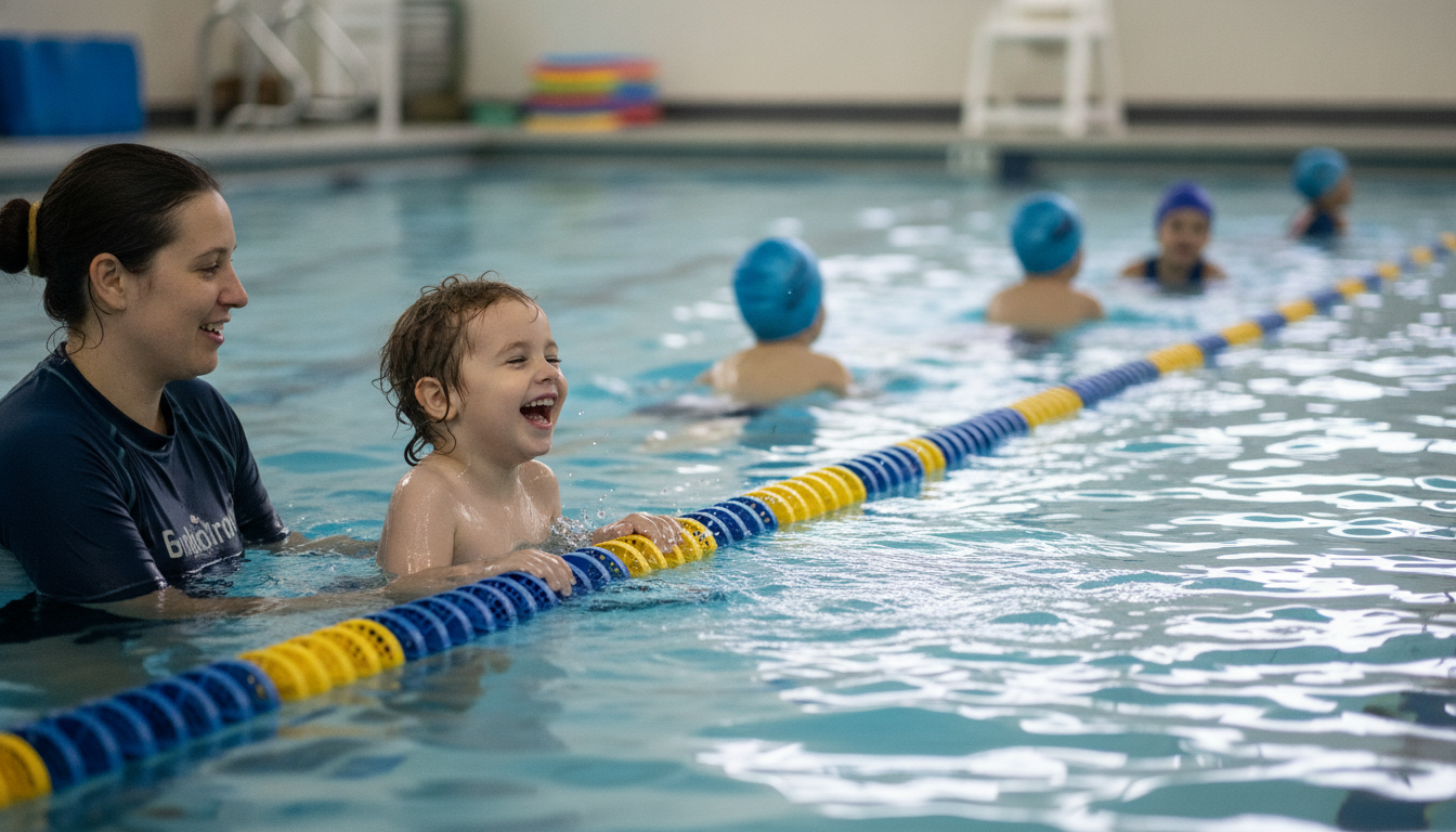 Children's swim class