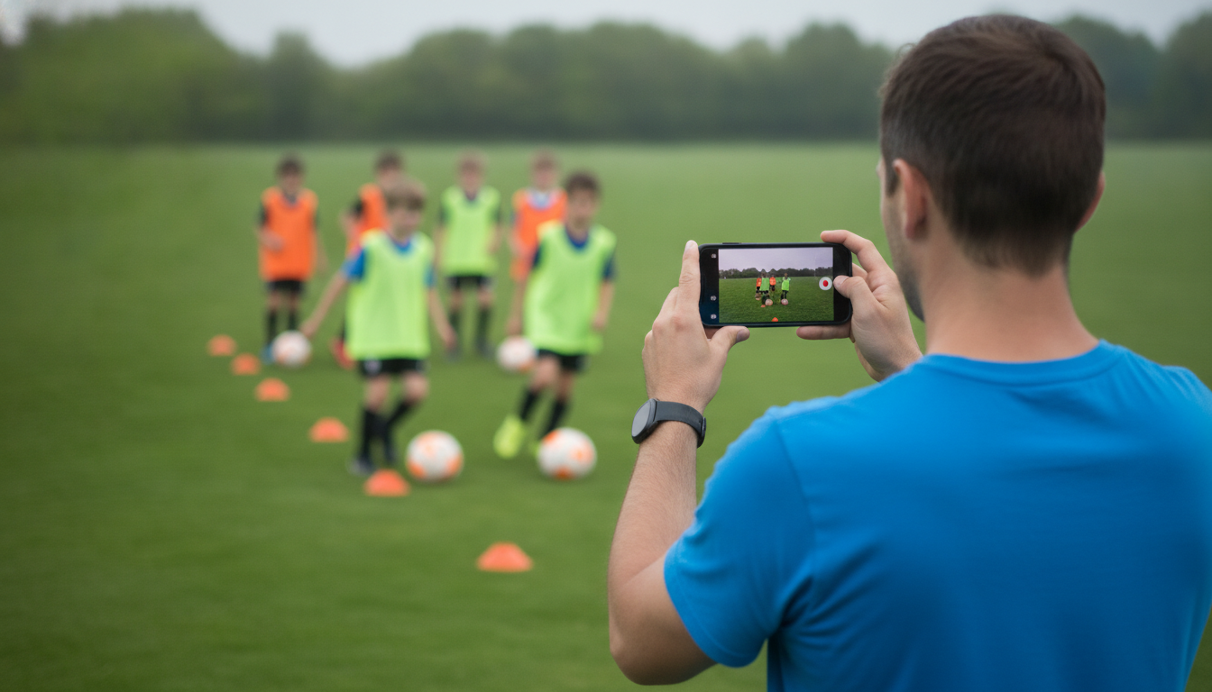 Filming training clip