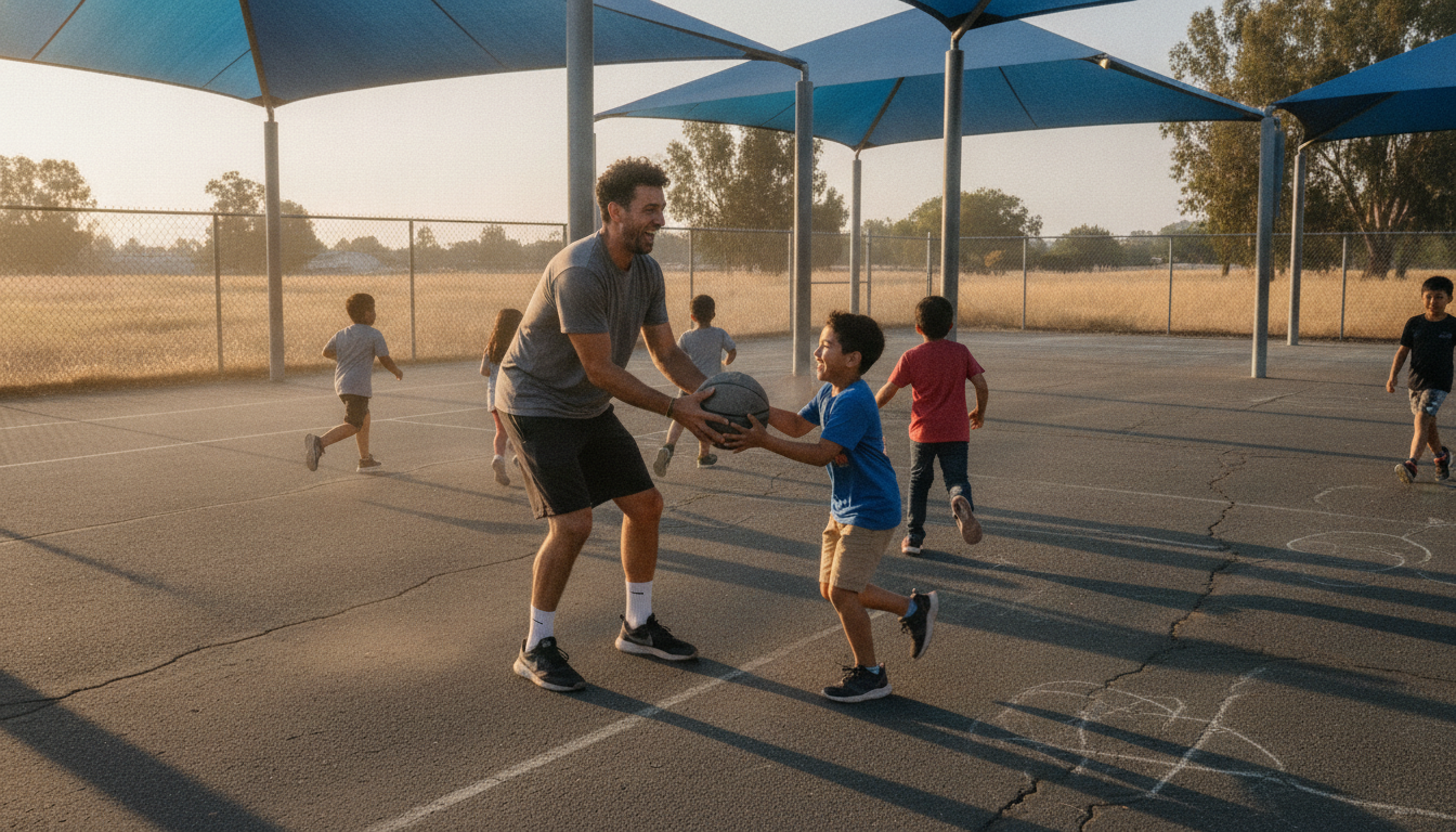 Outdoor activity block