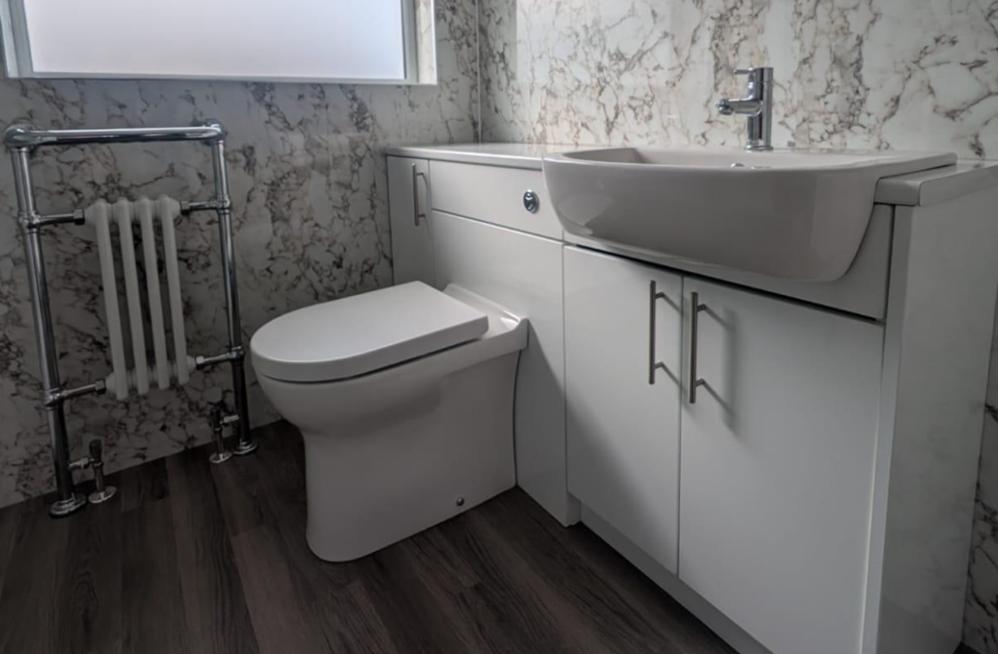 Complete bathroom installation West Sussex