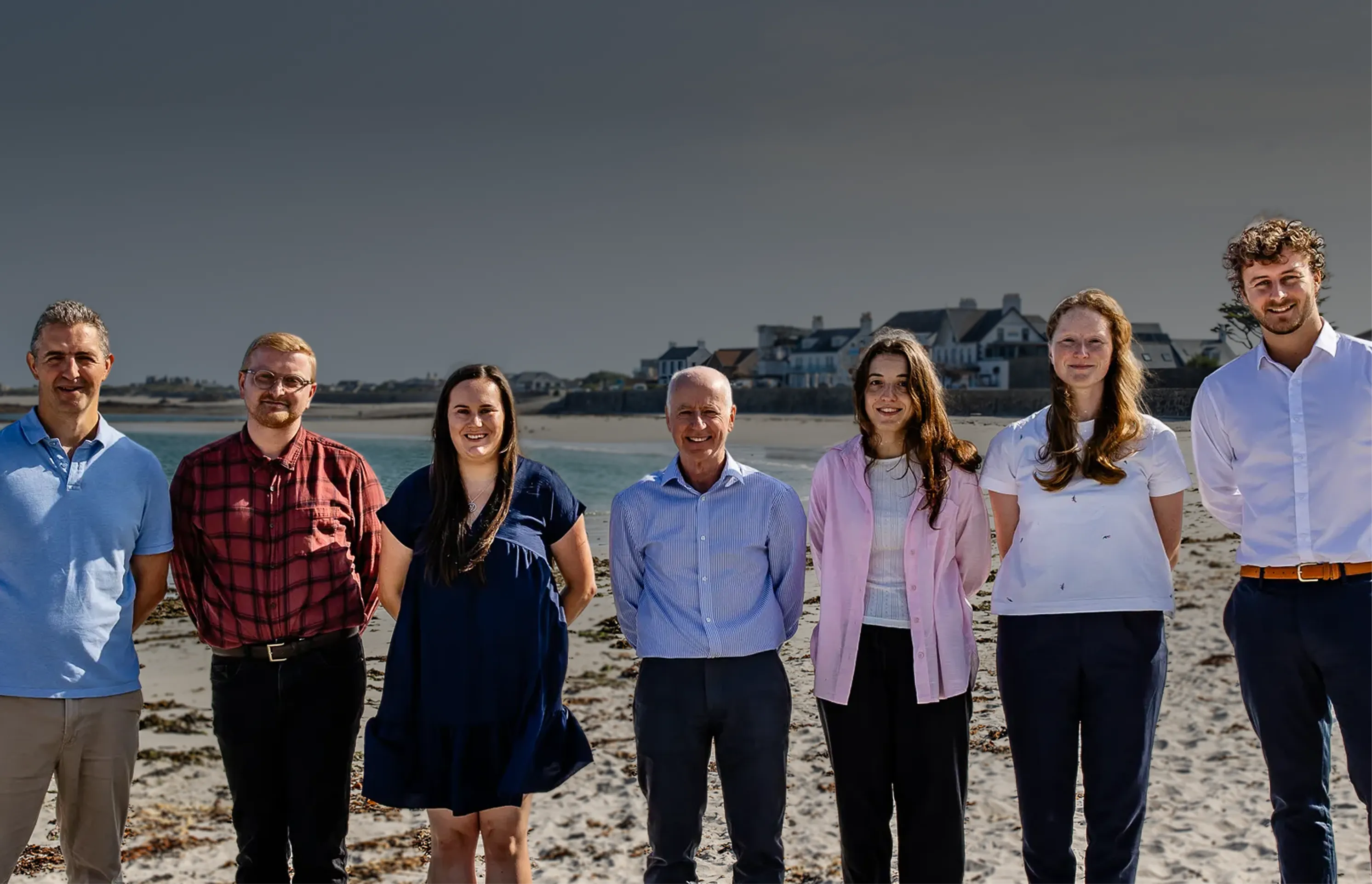 Kemp & Company team at Cobo beach