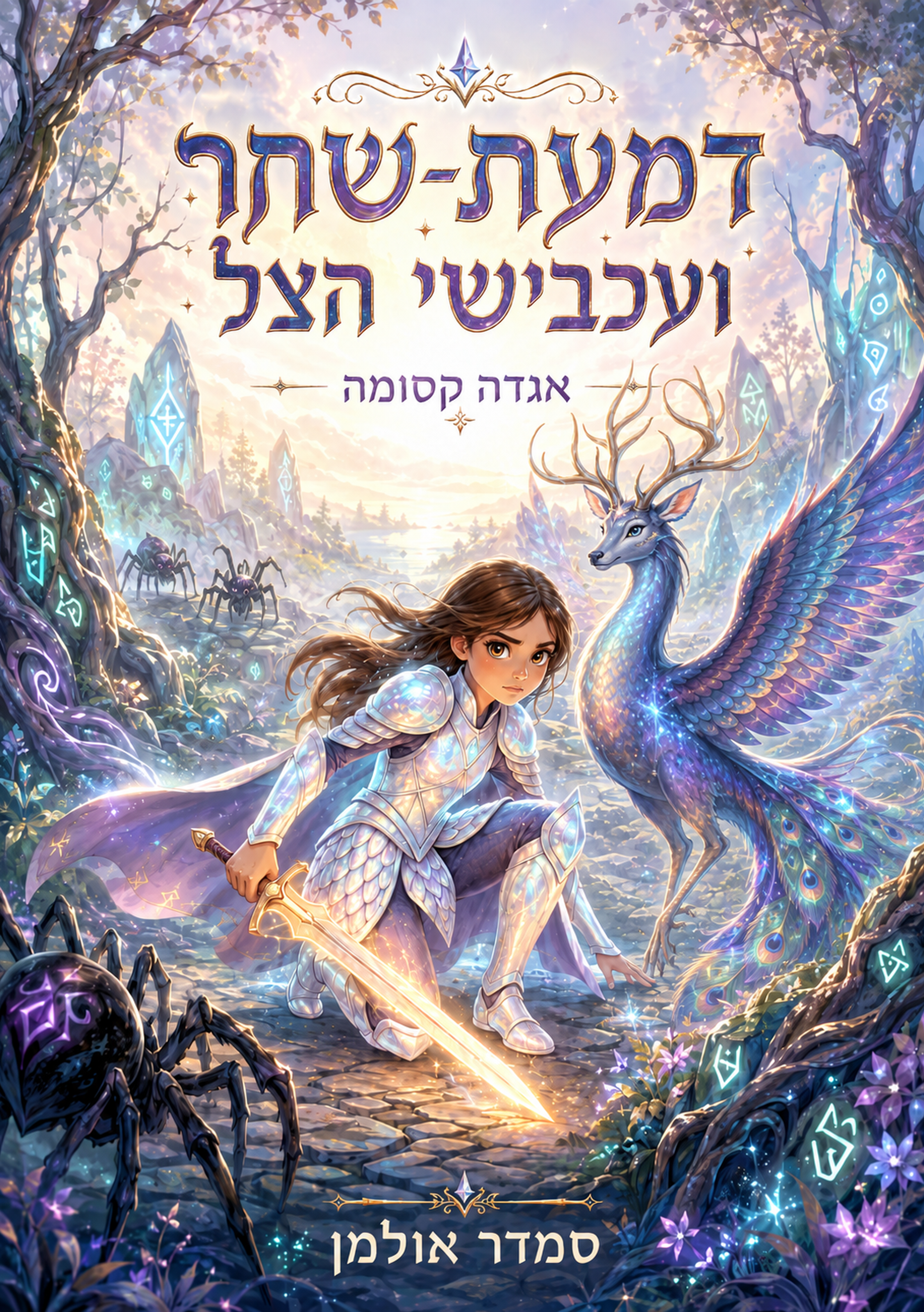 כריכת הספר דמעת-שחר ועכבישי הצל