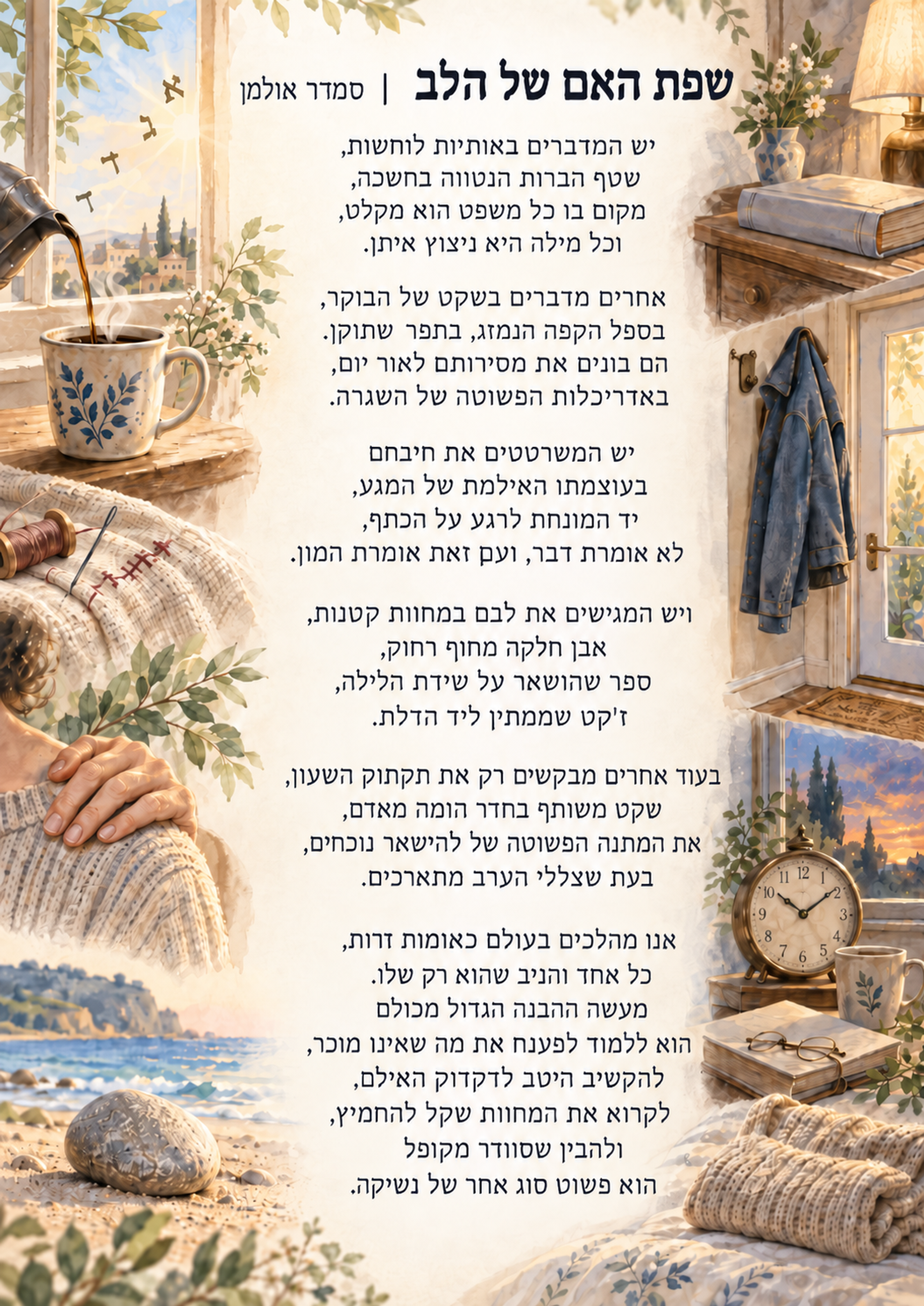 שפת האם של הלב