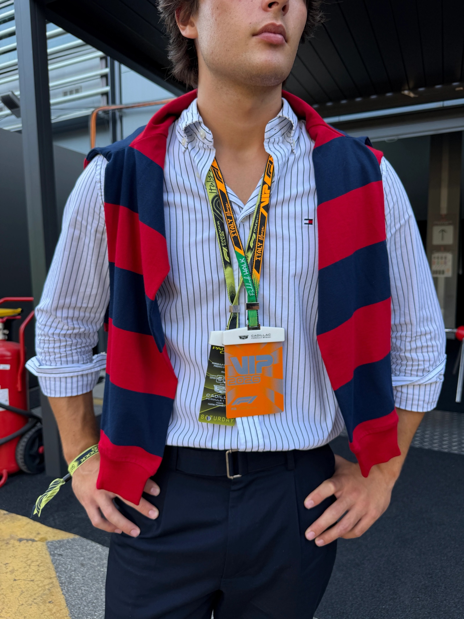 Dietro le quinte del Gran Premio di Monza con Tommy Hilfiger