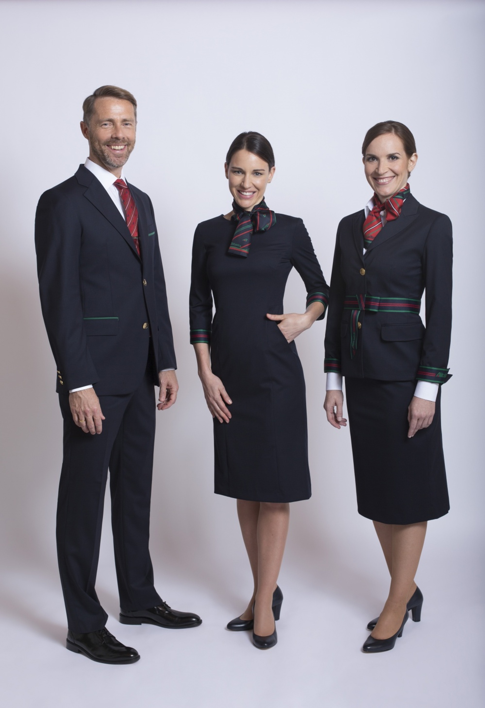 Quando Armani vestiva le hostess di Alitalia