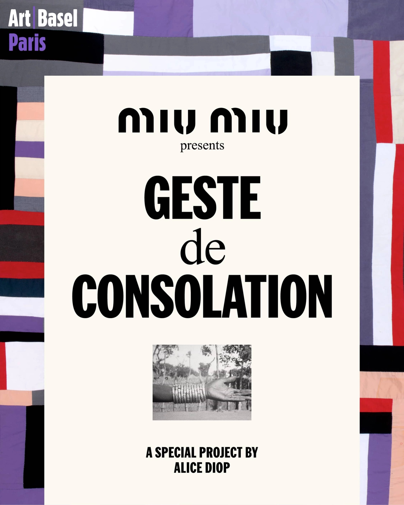 Miu Miu torna ad Art Basel Paris insieme ad Alice Diop