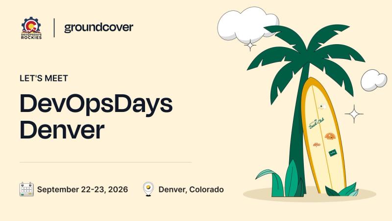 Let's meet at
DevOpsDays Denver