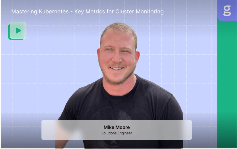 Mastering Kubernetes: Key Metrics for Cluster Monitoring