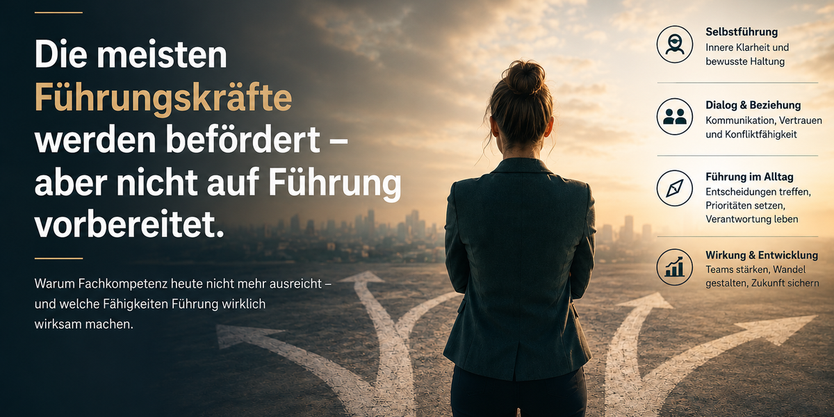 Neue Führungskraft zwischen Verantwortung, Kommunikation und Entscheidungsdruck im Arbeitsalltag