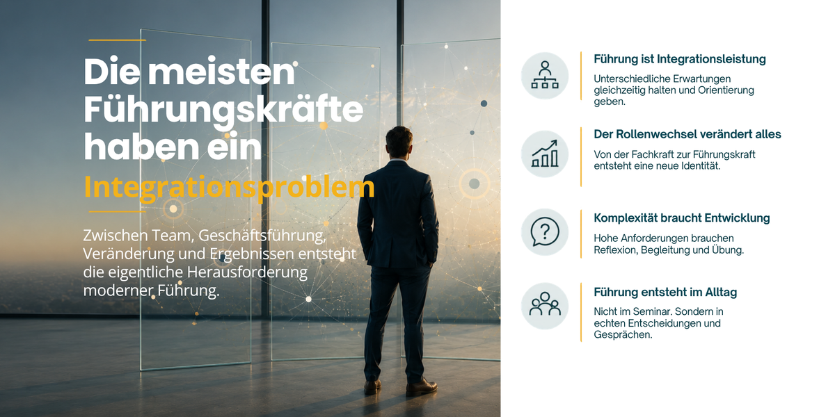 Die meisten Führungskräfte haben ein Integrationsproblem.