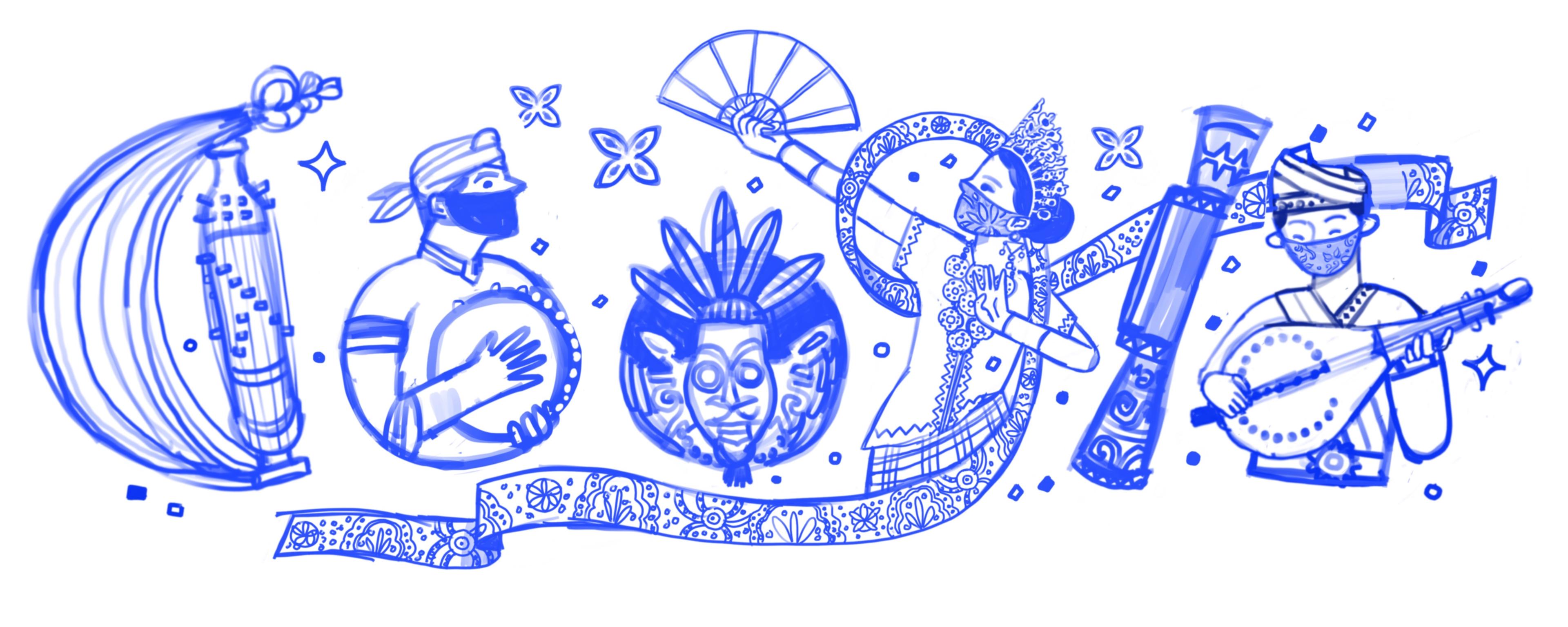 Google Doodle Sketch 4