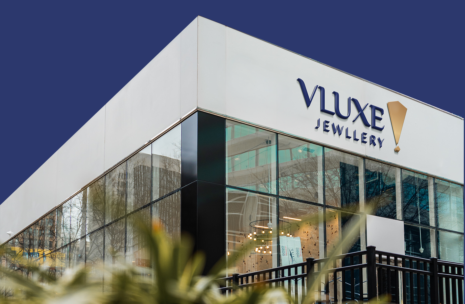 Logo Design and Brand Identity-Vluxe Jewllery -2