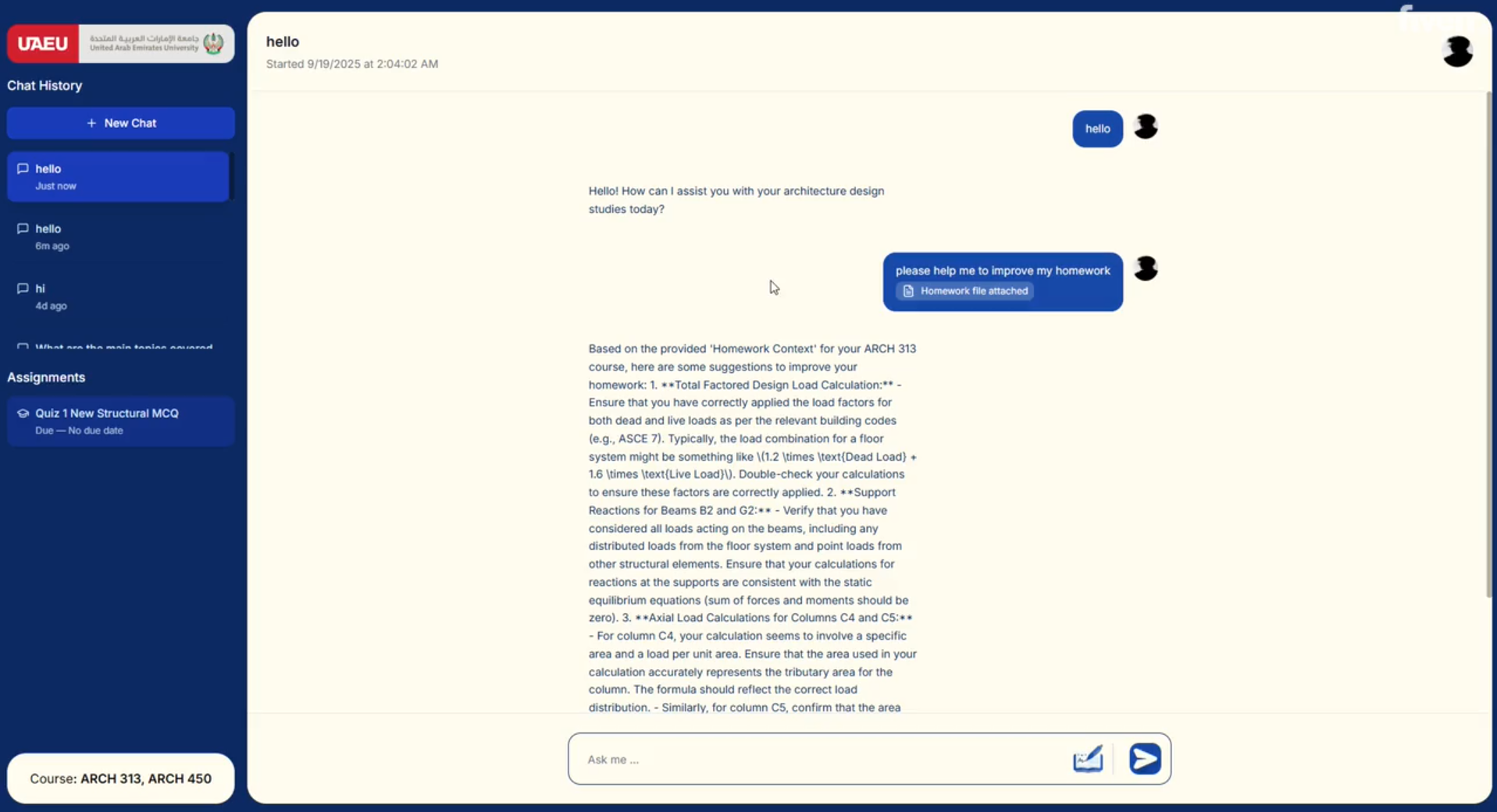 AI-Powered LMS For University of UAE