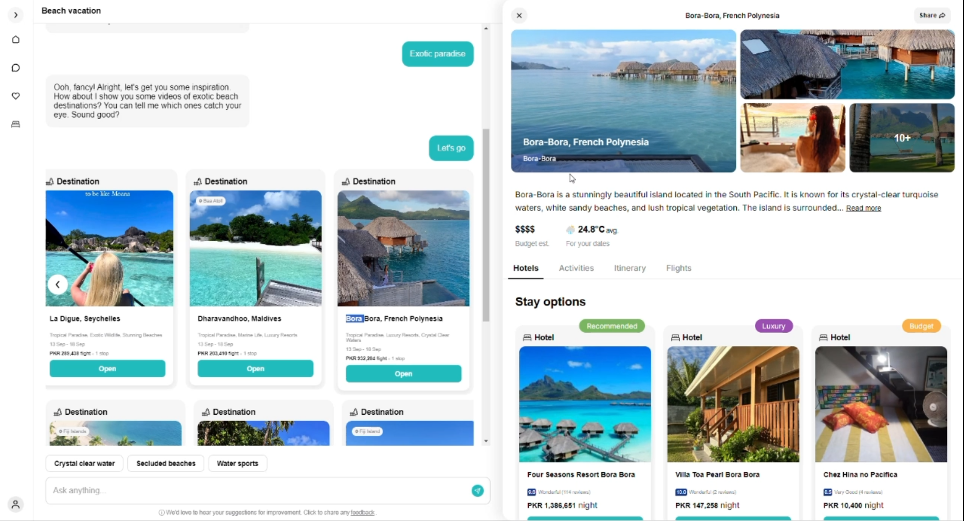 Ask Layla: AI-Powered Personal Travel Planner