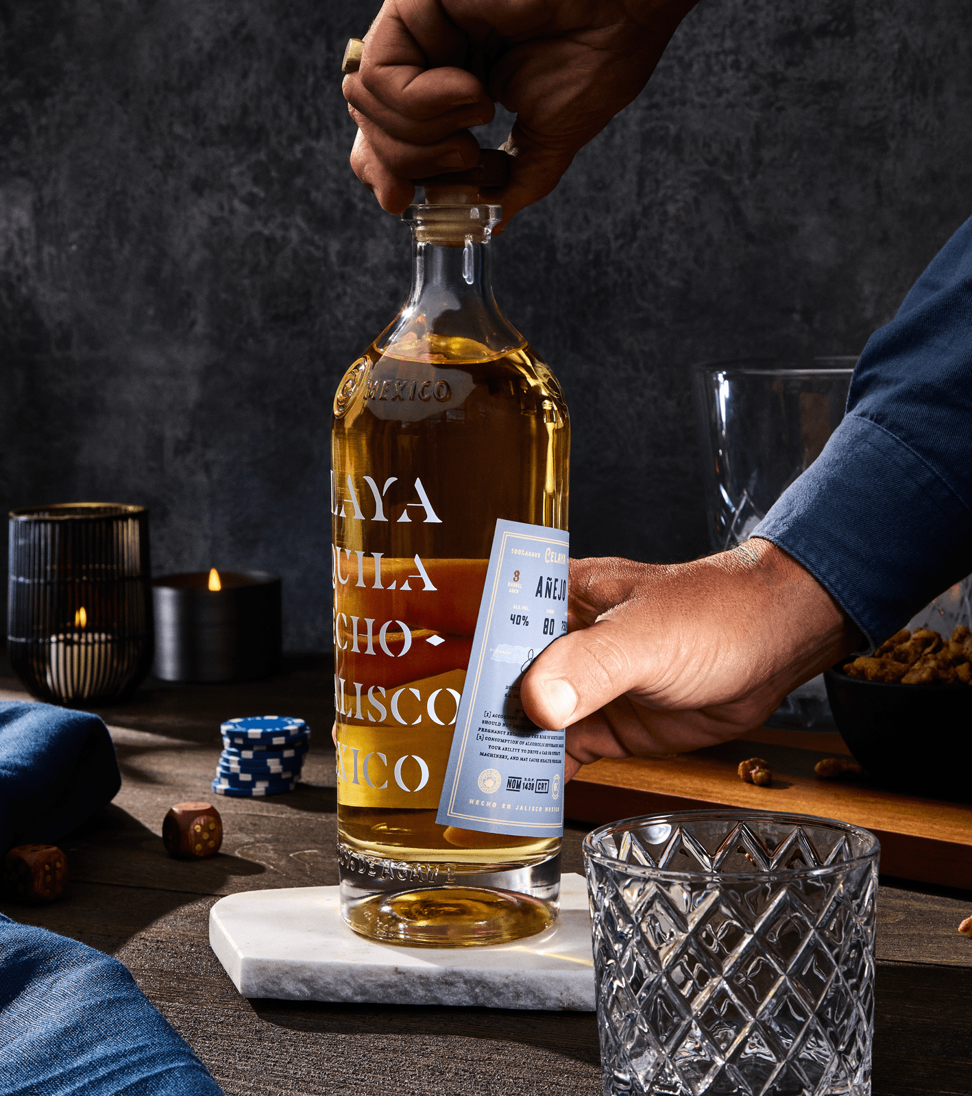 Tequila Añejo Opening