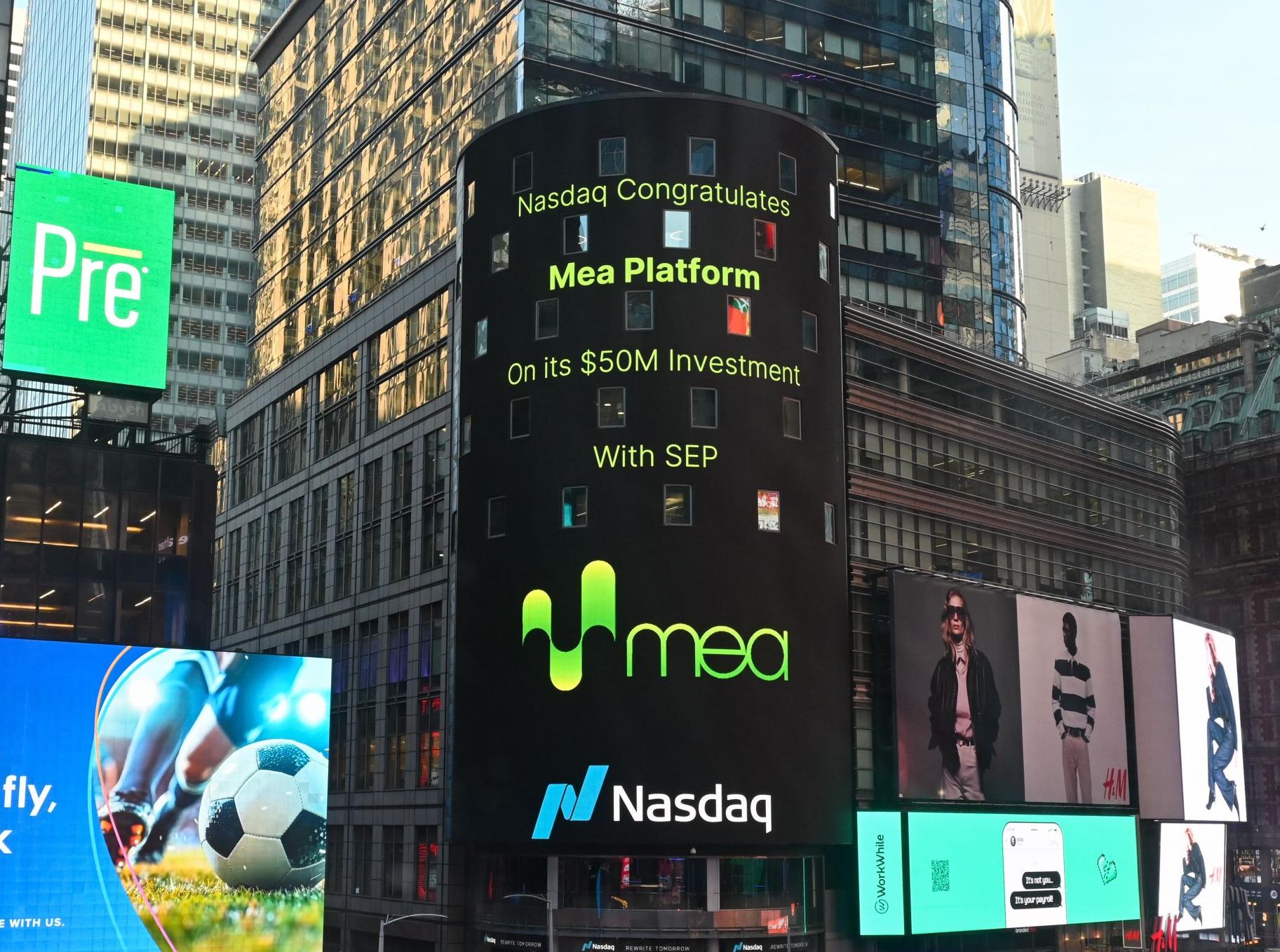 SEP invests $50m in mea Platform