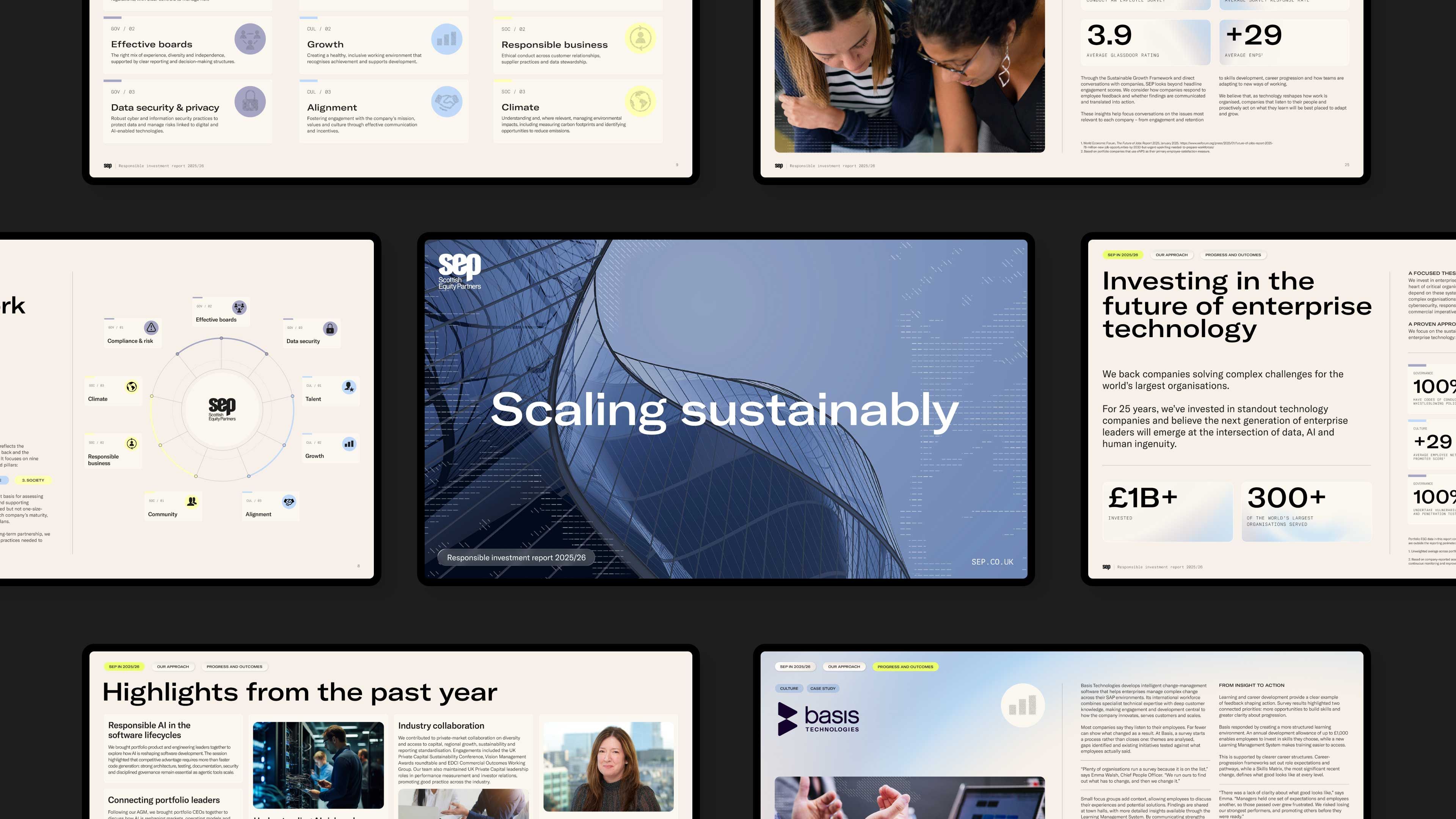 SEP Scaling sustainably report