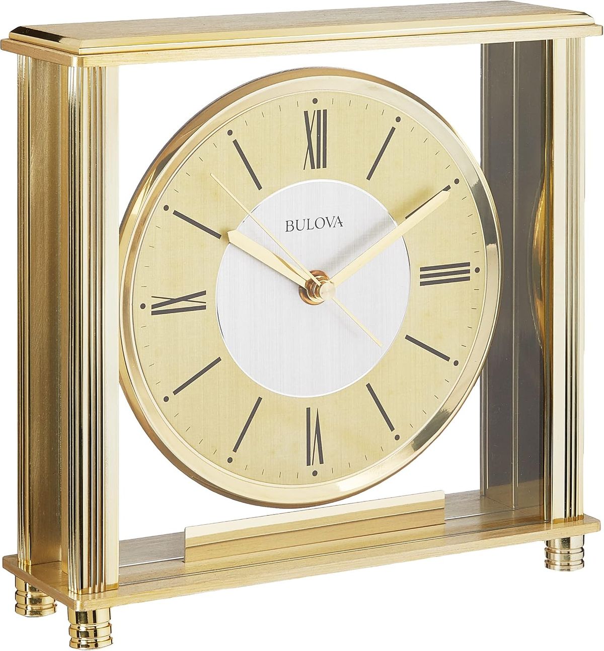 Bulova B1700 Grand Prix Table Clock