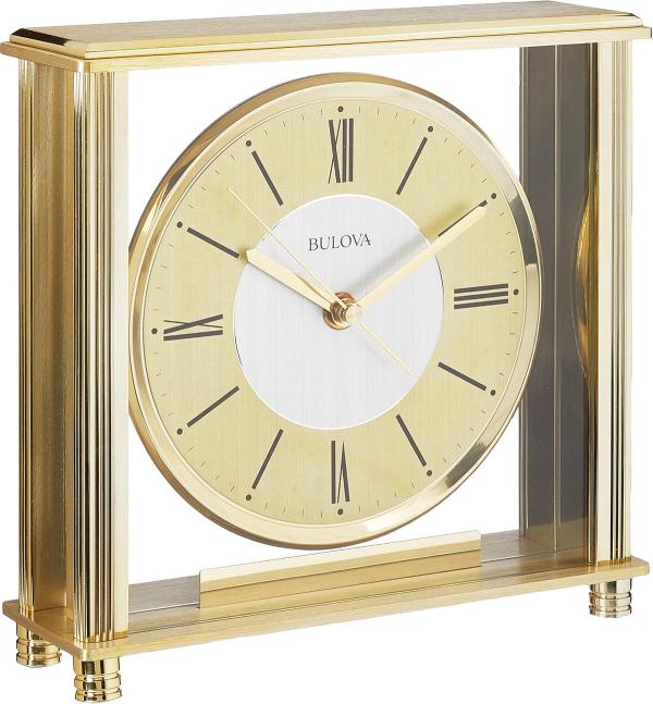 Bulova B1700 Grand Prix Table Clock