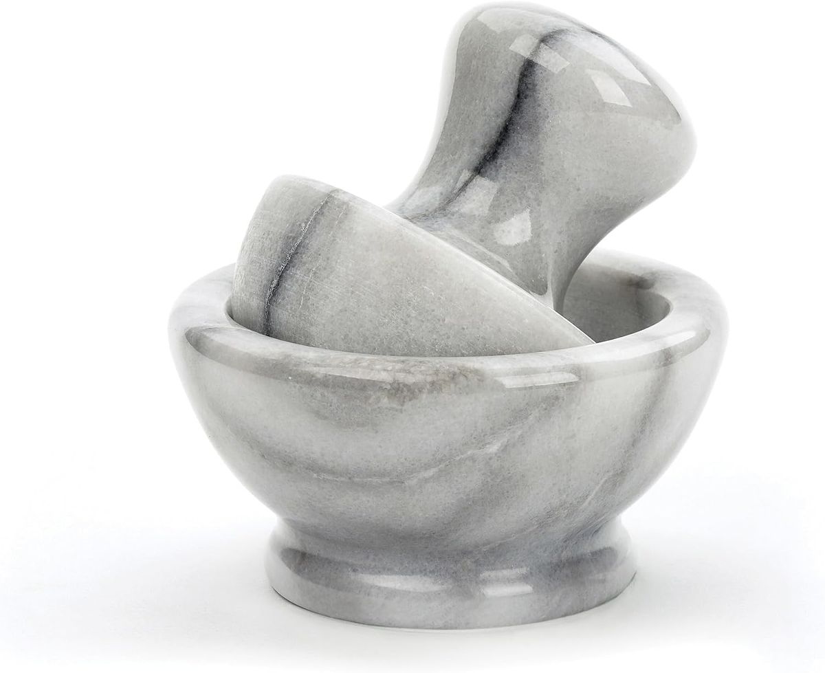 RSVP International Marble Mortar & Pestle