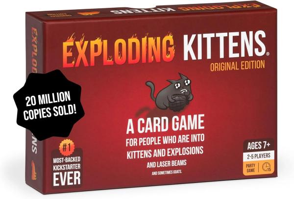Exploding Kittens Card Game, Original Edition
