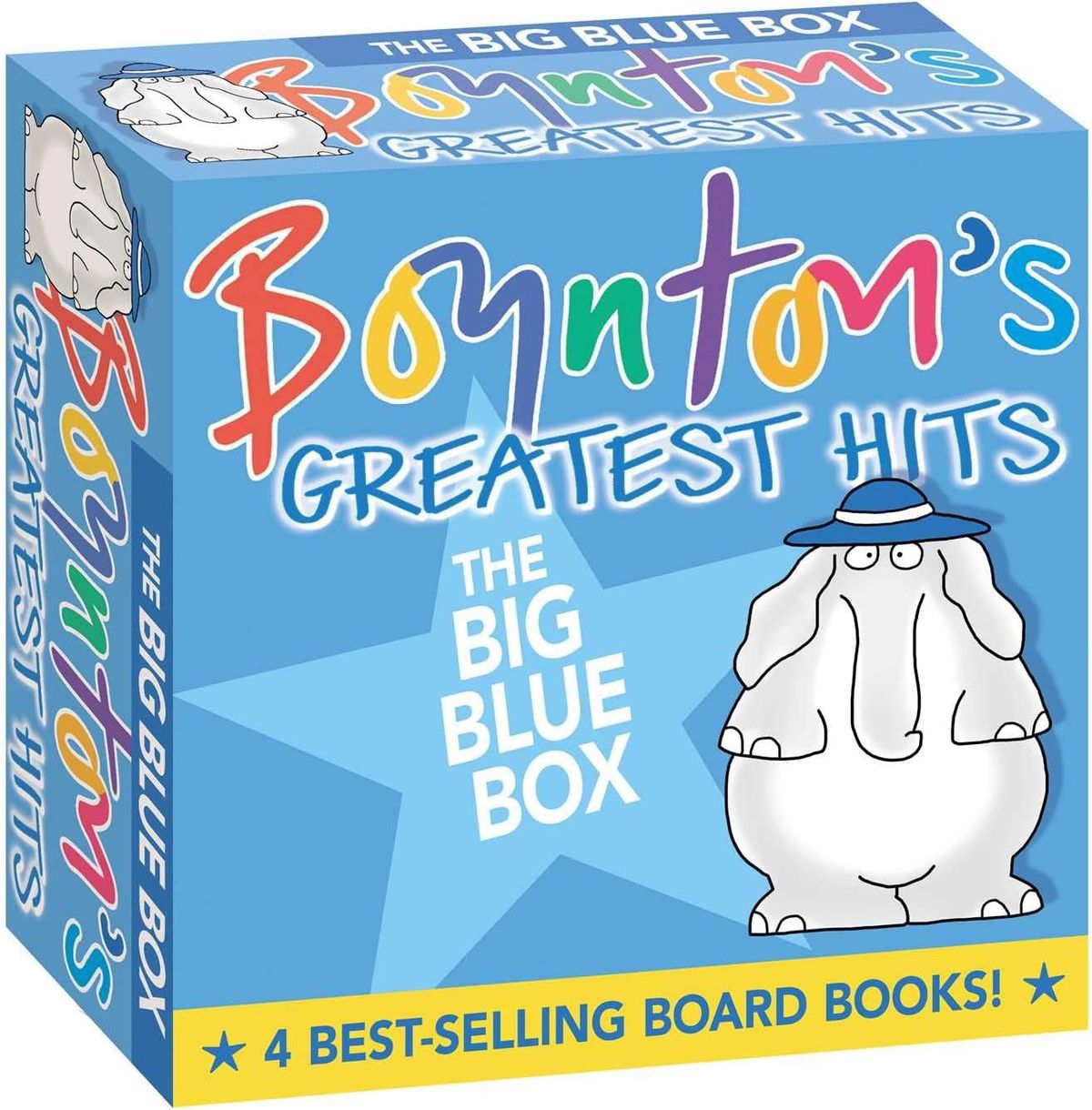 Boynton's Greatest Hits The Big Blue Box Board Book Set, 4 Books
