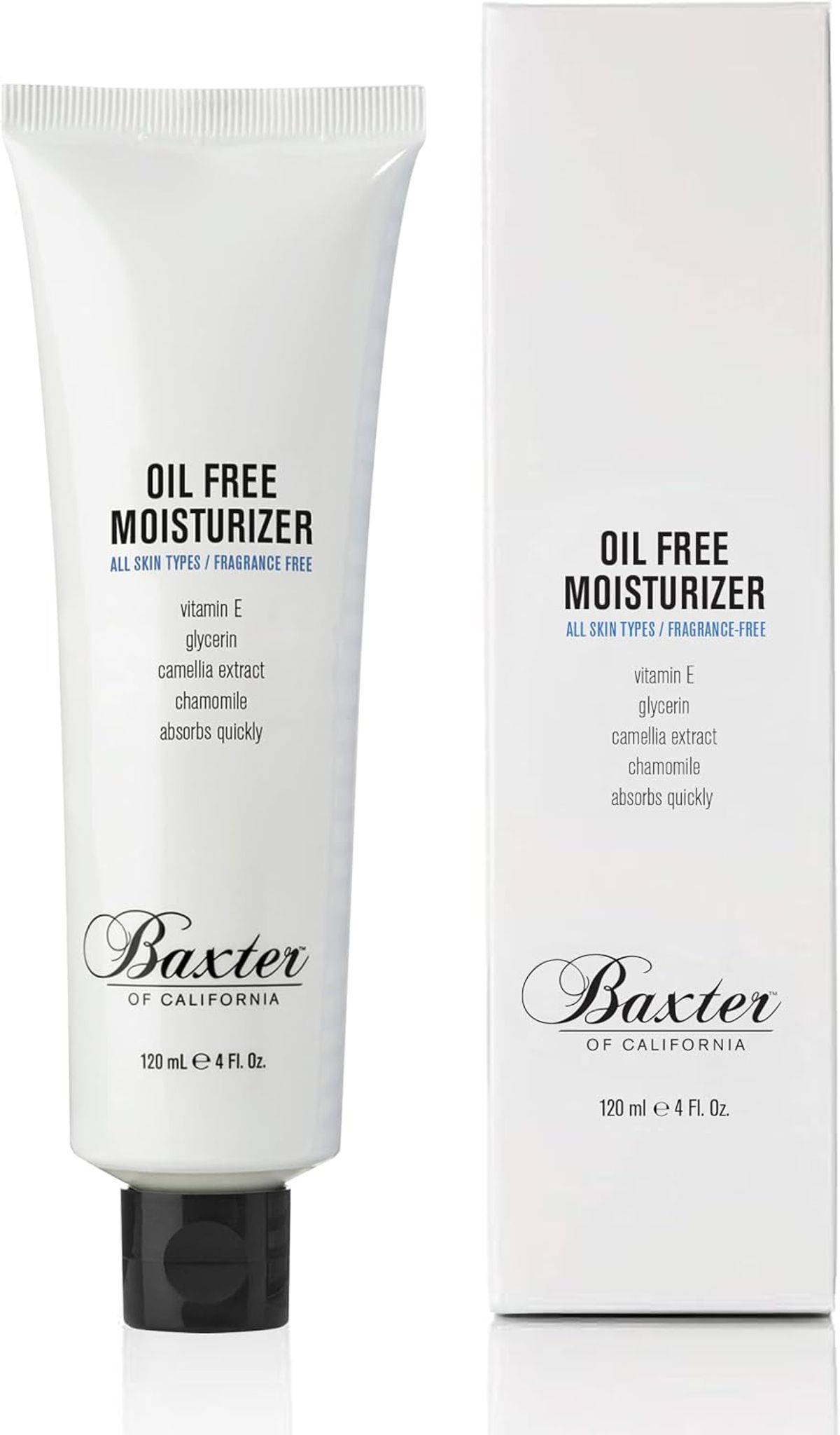 Baxter of California Oil-Free Face Moisturizer, 4 fl oz