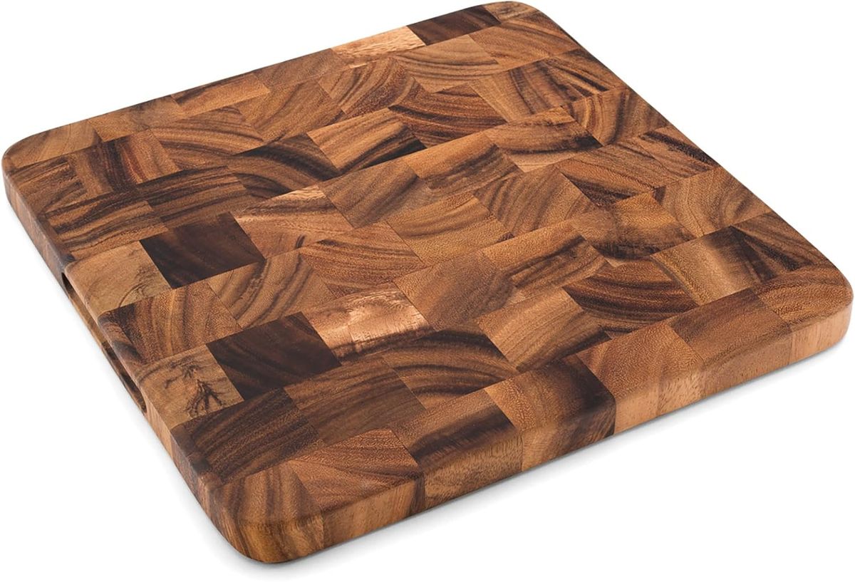 Ironwood Oslo End Grain Square Acacia Cutting Board