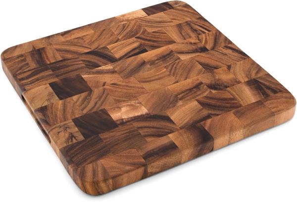 Ironwood Oslo End Grain Square Acacia Cutting Board