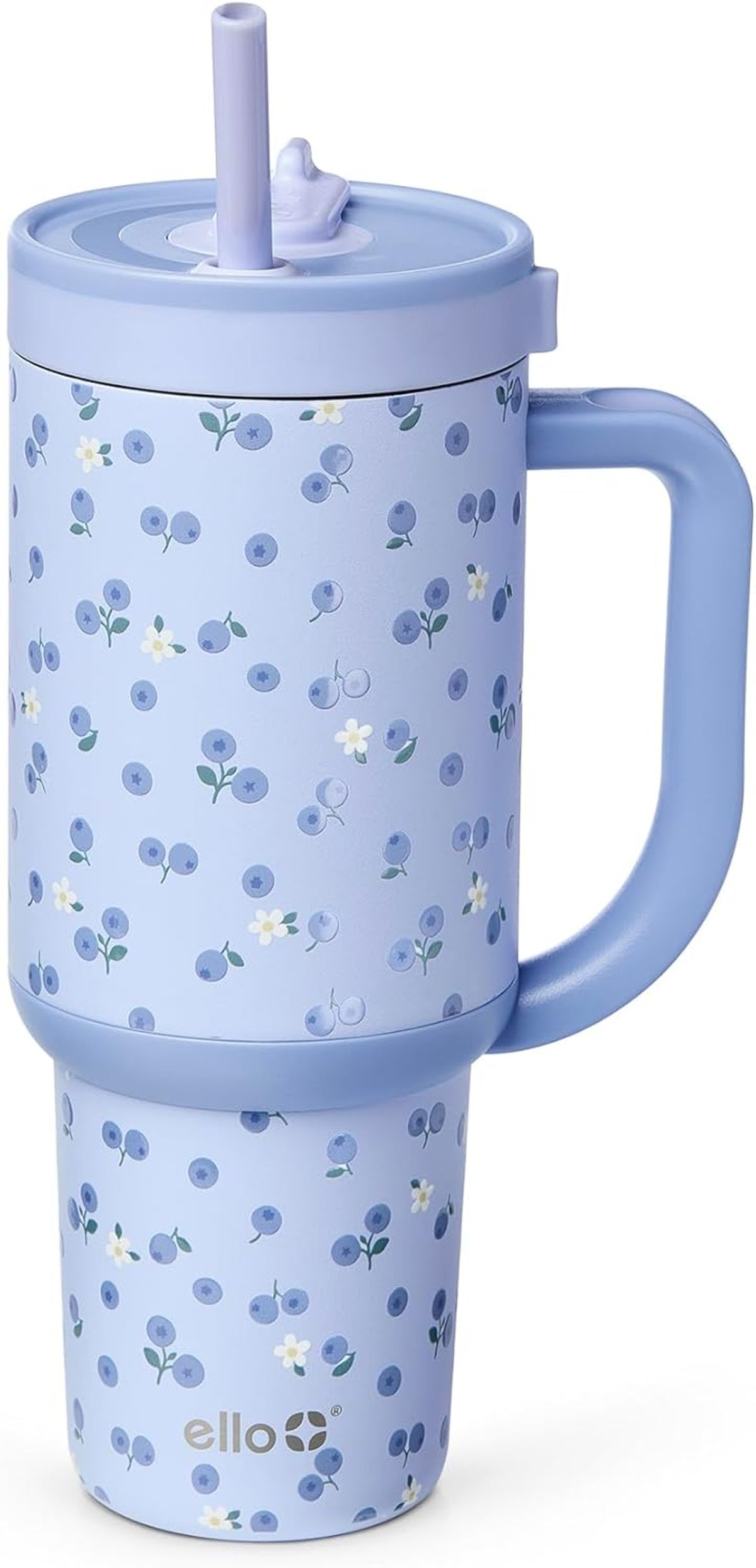 Ello Oasis 30oz Insulated Stainless Steel Tumbler with Straw