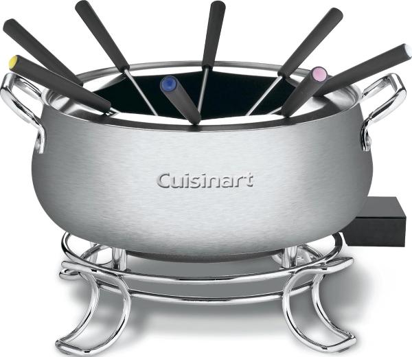 Cuisinart Electric Fondue Set, 3-Quart Pot with 8 Forks