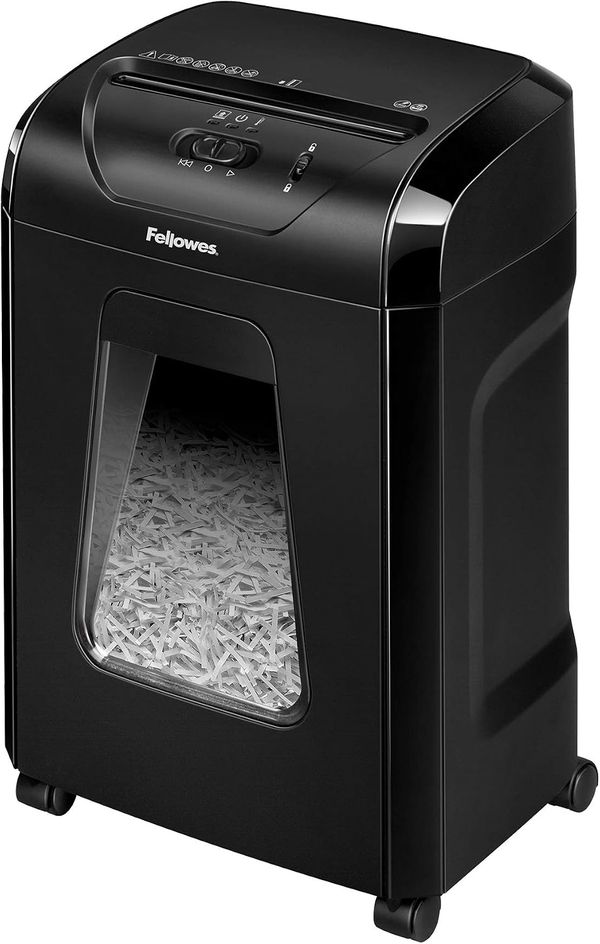 Fellowes Powershred 12-Sheet Cross-Cut Paper Shredder