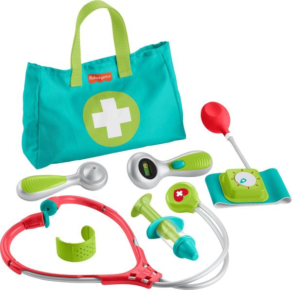Fisher-Price Preschool Pretend Play Medical Kit, 7 Pieces