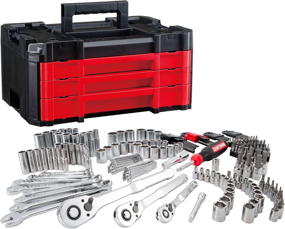 CRAFTSMAN 230-Piece Mechanics Tool Set with VERSASTACK Toolbox