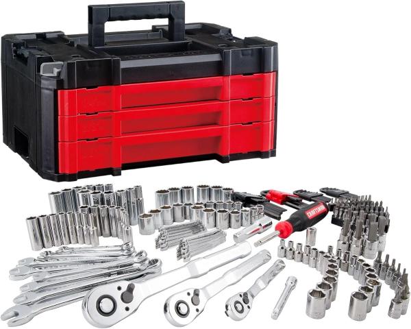 CRAFTSMAN 230-Piece Mechanics Tool Set with VERSASTACK Toolbox