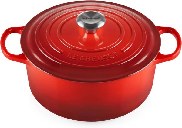 Le Creuset Enameled Cast Iron Round Dutch Oven, 5.5 qt.