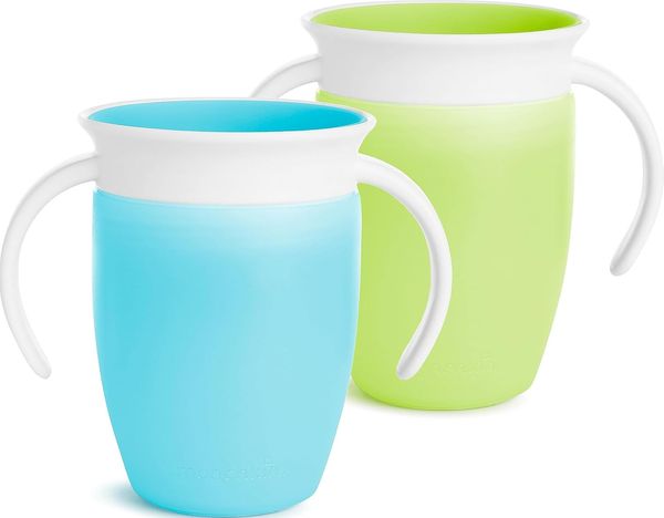 Munchkin Miracle 360 Trainer Sippy Cup with Handles, Spill Proof